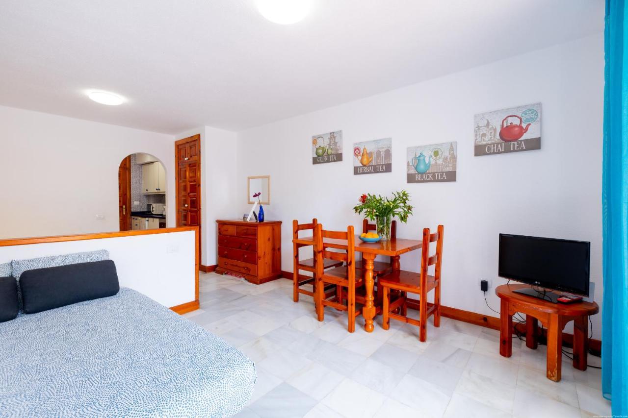 Studio En Milla De Oro Tenerife Playa de las Americas  Luaran gambar